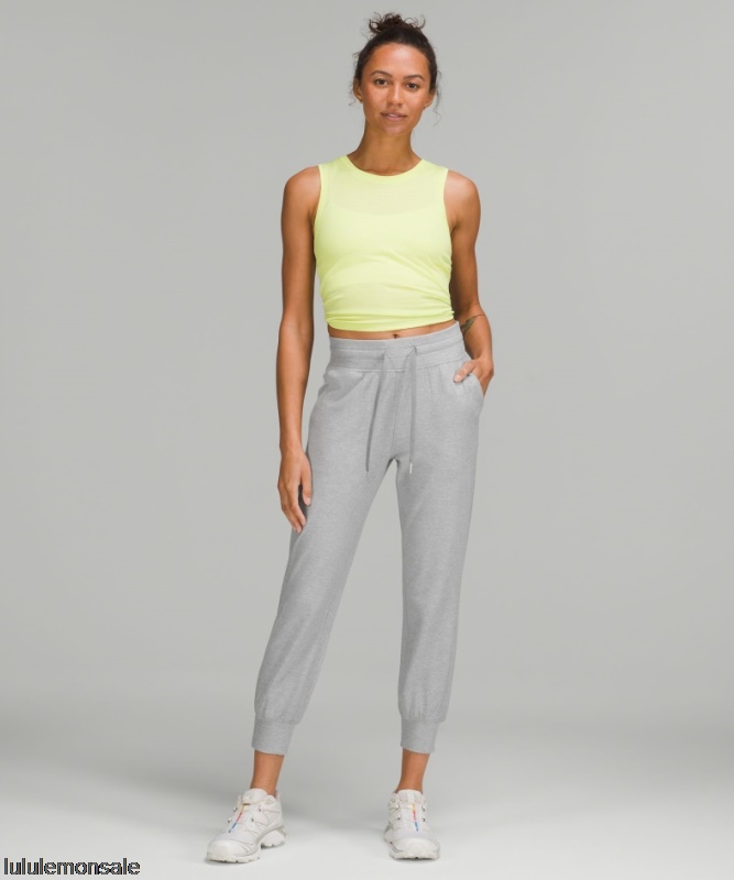 Lululemon Damen DELULU252 | Ready To Rulu High-rise Jogger 7/8 Länge Online Only Raceway Grey Meliert